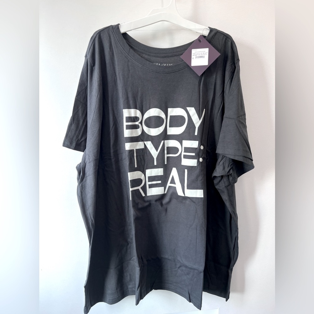 Ava&Viv Graphic Plus Size Woman’s Tshirt